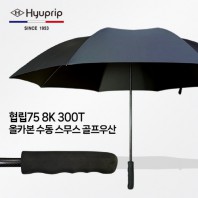 협립75 8K 300T 올카본 수동 스무스 골프우산