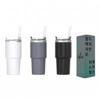 [굿즈 골드넬] 키스크 빨대 텀블러 600ml