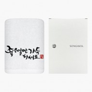 [송월타올] 좋은일만 가득하세요  1매+케이스 120g
