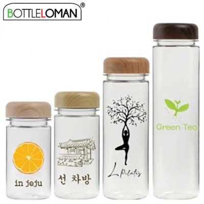 [보틀로만] PET 우드보틀 (300, 350, 500, 700ml)