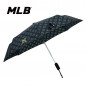 MLB 3단전자동 원형로고 우산 55cm