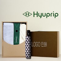코마40수200호텔타월+협립3단미니스타앵글완전자동우양산+협립 무지에코백 세트