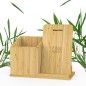 15W 고속 원목 무선충전거치대 연필통 사무실 데스크 EM-14