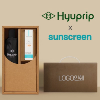 협립3단베이직 완전자동우산+선크림-세트