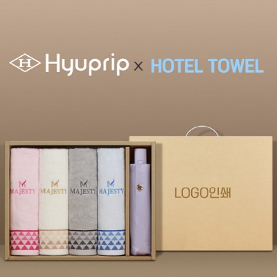 협립3단50카본6K초경량고밀도암막완전자동우양산 +마제스티앵글세면타월4P