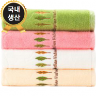 국내생산 시즌타올 VC나뭇잎 30수160g수건 (빠른출고)