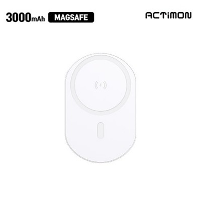 엑티몬 컴팩트 맥세이프 보조배터리3000mAh