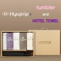 협립 3단60 슈퍼TEN(10K) 포뮬러타이어 고밀도 완전자동우산 +협립호텔코마170타월4P+스마트온도계텀블러-세트
