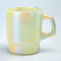 오로라 밀크글라스 바닐라옐로우 250ml