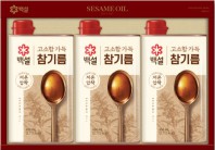 백설 고소함가득 참기름 1호 선물세트