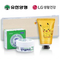 안티푸라민케어세트15호(유한양행+LG생활건강 포켓몬핸드크림)