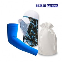[레포마] 국산 아쿠아쿨토시 + 햇빛가리개 복주머니세트