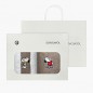 [송월타올] 170g 스누피 멜로우 2매세트(스트라이프1+심플무지1)+쇼핑백