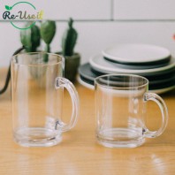 [보틀로만] 리유저블 와이키키 손잡이 머그컵 355,500ml