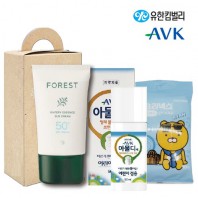 브생건101호(유한킴벌리 에센스선크림+모기약아물디액+카카오수앤수물티슈)
