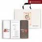 송월 핸드워시세트 18-1 (붉은 말이야 자수 호텔수건 150g 2P + 생활공작소250ml 1P)