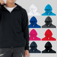 남성 여성 썸머 흡한속건 고급 레스 후드 집업