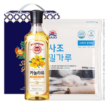 DO 해표카놀라유 사조밀가루500g(2종)