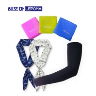 레포마 스노우쿨토시 + 쿨스카프 + 쿨타올 세트