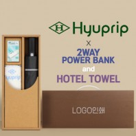 협립 3단 60 슈퍼 거꾸로 완전자동우산 +배터리+협립눈꽃타월타월-세트