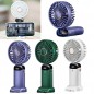 LED 급속냉각 넥밴드 탁상겸용 휴대용 아이스 선풍기 1800mah