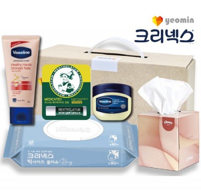크리넥스 브랜드생활건강세트 4호