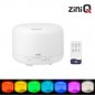 지니큐 500mL LED 7색상 무드등 초음파 가습기 리모컨 ZQ-HM500