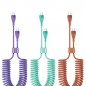LAAON 60W 초고속 충전 CtoC 스프링 케이블 데이터전송 겸용