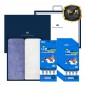 (KF94 마스크,수건세트)호텔항균 180g 2P, KF94 10장 세트