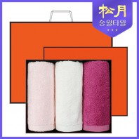 [송월타올] 송월 솔리드뱀부얀 210g 3P 타올세트