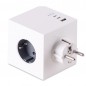 플라이토 블록 PD 20W 고용량  멀티탭 3구 C타입 2포트+USB 1포트  플러그형 JS-D31