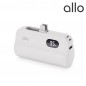 알로코리아 502DPD 도킹형 2in1 고속충전 보조배터리 C타입 8핀 일체형 5000mAh