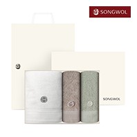 [송월타올] 송월 클래식 바스+세면 3P 선물세트