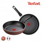 테팔 팬&냄비 PTFE IH 뉴 셰프터치 2종세트 (프라이팬 24cm + 28cm) (인덕션 가능)