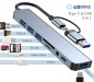 심플데이즈 Type-C 8포트 멀티허브 어뎁터 USB3.0