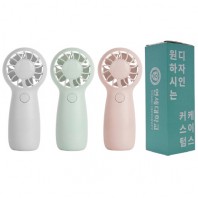 [굿즈 골드넬]초경량 그립 휴대용 선풍기