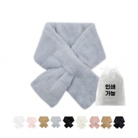 소프트울트라 겨울 쁘띠 머플러 미니 퍼 목도리