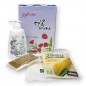 아름다운 주방세제  500ml +면코팅고무장갑 + 니트릴장갑 10매 + 친환경 코코넛수세미 (케이스 이미지 변경 가능)