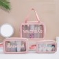 로페리아 PVC 투명 세면도구 가방 3종 세트(0215309)