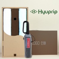 코마클럽 세면타월 2P+협립3단60 카라비너10K 거꾸로 300T고밀도 완전자동 우산 세트