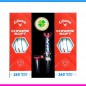 캘러웨이 크롬소프트 360 트리플트랙 6구 볼마커 자석티세트 (3pc)