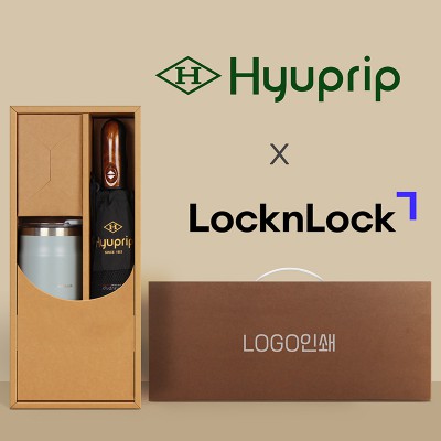 협립 3단 70 완전자동우산 +락앤락 메트로머그1P-세트