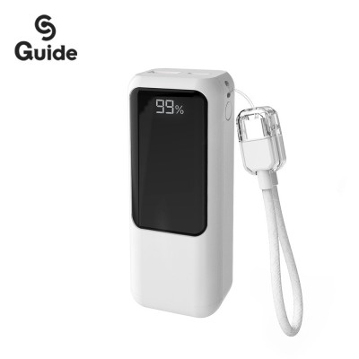 가이드 LED 고속 22.5W 리얼미니  보조배터리 10000mAh