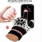 손난로 보조배터리 5000mAh+기모 터치 장갑1 보온 방한장갑