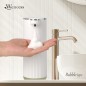 웰세스 W-1000B 대용량 버블타입 자동 디스펜서 손 세정제 거품비누 벽걸이 충전식 세정기