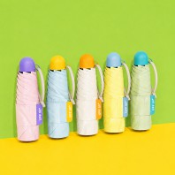벨솔라 컬러룸 투톤 초경량 우양산 미니 컬러암막 5단 양우산