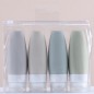 CJ289 에코라이프 파스텔 실리콘 디스펜서 삼푸 린스 바디워시 여행용 공병 60ml 4p