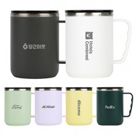 [바쏘] 아워 스텐 이중구조 머그 450ml