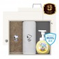 [송월] 스누피 리버 세면2+핸드워시1 3P세트