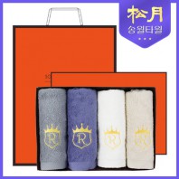 [송월타올] 송월 로얄클래스R60 4P 타올세트
